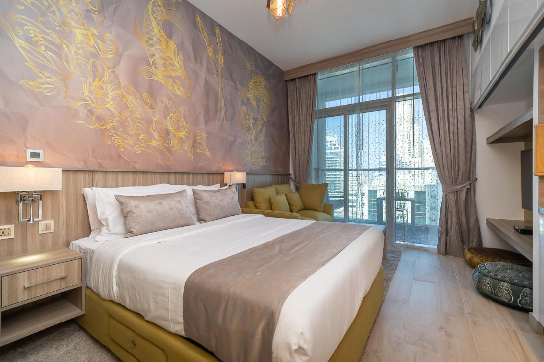 Higuests - Designer Studio In Dubai Marina With Amazing Views Bagian luar foto
