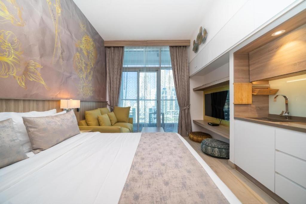 Higuests - Designer Studio In Dubai Marina With Amazing Views Bagian luar foto